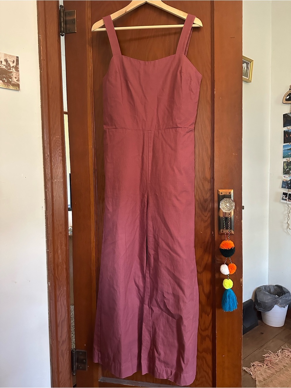 Gap linen jumpsuit M tall great condition